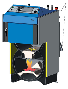 Дровяной котел ATMOS DC32S 35 кВт ECO DESIGN