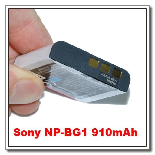 Аккумулятор Sony NP-BG1 NP-FG1 3,6 В, 910 мАч