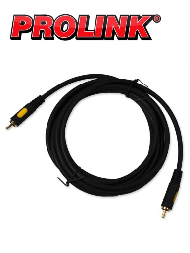 КАБЕЛЬ 1 x RCA — 1RCA КОАКСИАЛЬНЫЙ CINCH GOLD PROLINK CLASSIC CL301 10 м