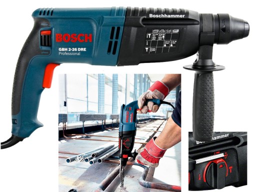 Ударная дрель BOSCH GBH 2-26 DRE SDS-Plus 2.7J