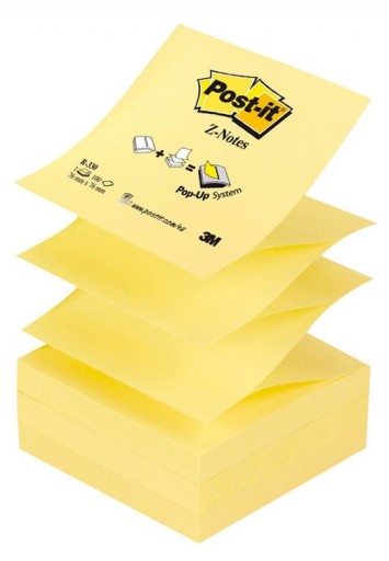 САМОКЛЕЯЩИЕСЯ ЗАПИСКИ, БЛОК, БЛОКНОТ POST-IT (R-330) Z-NOTES 100 ЛИСТОВ