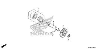 HONDA TRX450R TRX250 RECON POMPA OLEJU OLEJOWA NEW