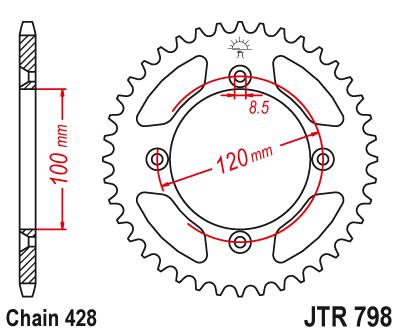 Комплект привода Yamaha YZ 85, цепь X-Ring!!!