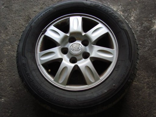 KIA CARENS III ДИСКИ АЛЮМИНИЕВЫЕ ДИСКИ R15 ШИНЫ