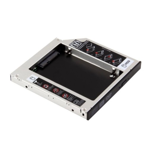 КАРМАН SATA — SATA 9,5 ММ ДЛЯ SSD HDD + КРЫШКА