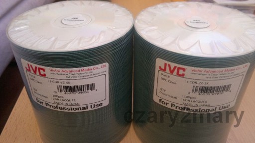 JVC CD-R Printable Taiyo Yuden Cyanine Japan 1 шт. Конверт для компакт-диска