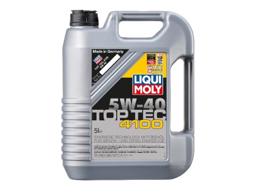 МАСЛО LIQUI MOLY TOP TEC 4100 5W40 5л