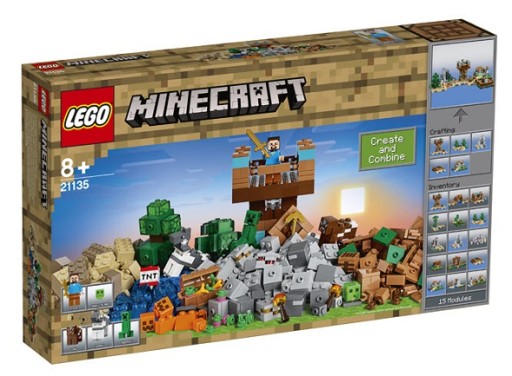 LEGO 21135 MINECRAFT - ТВОРЧЕСКАЯ МАСТЕРСКАЯ КОЗАЛИНА
