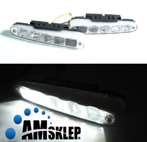 LAMPY JAZDY DZIENNEJ DZIENNE 2x5 LED HOM. 00RL E4