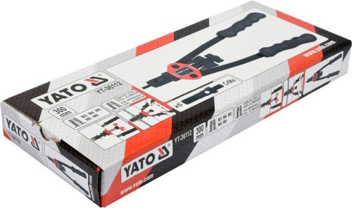 РУЧНАЯ ЗАКЛЕПКА YATO + ЗАКЛЕПНЫЕ ГАЙКИ M3–M8, 100 ШТ.