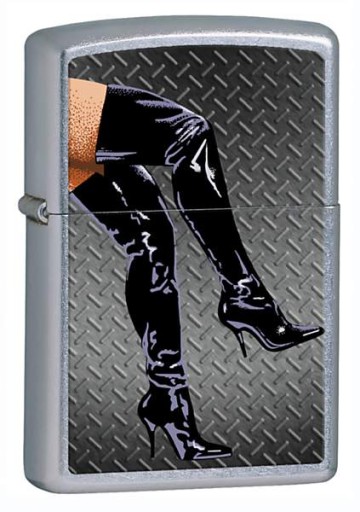 Зажигалка ZIPPO Z28055 Street Life Street Chrome