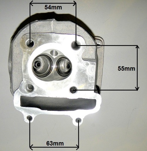 ЦИЛИНДР С ГОЛОВКОЙ 150 CC 57,40 мм 4T ДЛЯ QUAD