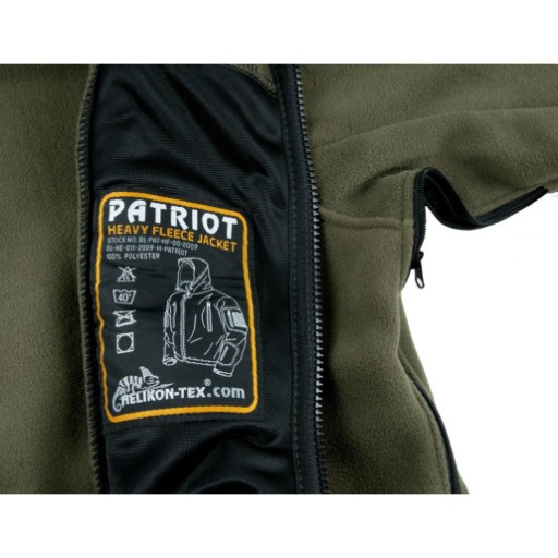 Bluza Męska Polarowa Polar Kurtka Helikon Patriot Gruba i Ciepła Coyote M