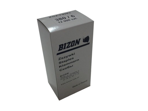 Скобы мебельные Bizon Bea 380/6 (12 000 шт)