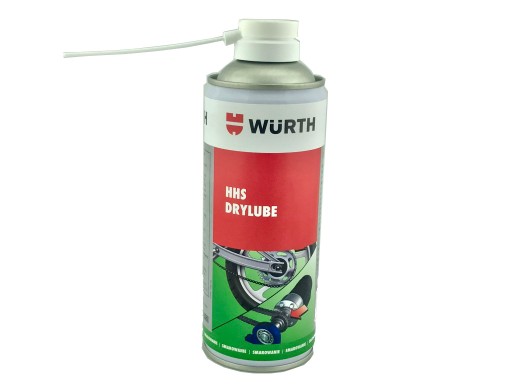 HHS DRYLUBE СУХАЯ СМАЗКА ДЛЯ МОТОЦЕПЕЙ WURTH