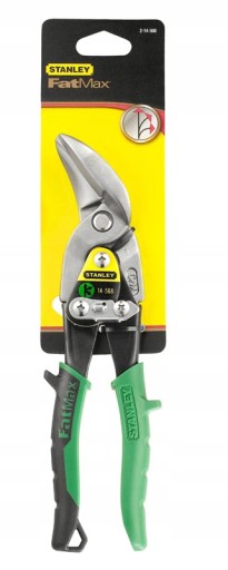 STANLEY 14-568 Nożyce do blachy prawe odgięte 250m