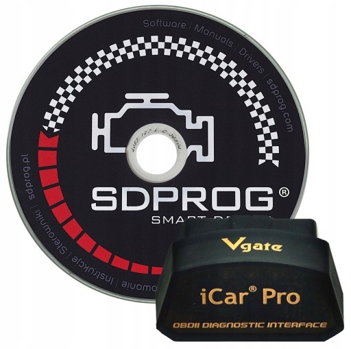 VGATE SDPROG iCAR PRO BT 4.0 LE Kit ELM327 Android iOS Win Kit