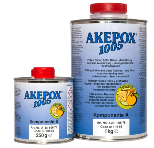 AKEMI AKEPOX 1005 ЖИДКАЯ СМОЛА КЛЕЙ ДЛЯ КАМНЯ