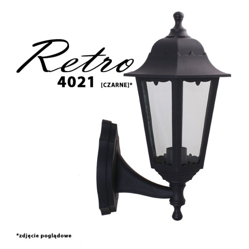 Настенный садовый светильник RETRO-4021 фонарь
