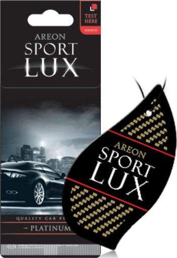 Areon Sport Lux PLATINUM Подвеска в виде елочки ароматизированная подвеска для автомобиля