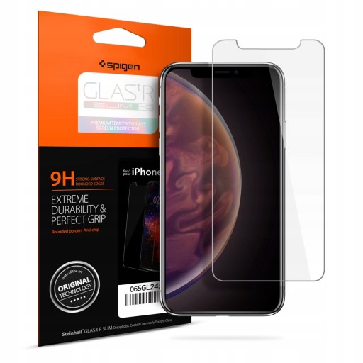 ЧЕХОЛ SPIGEN ULTRA HYBRID ДЛЯ IPHONE X/XS + СТЕКЛО SGP