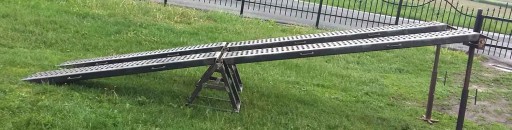 Najazdy łączone ALUMINIOWE 4000x370x110mm 3,5t. PL