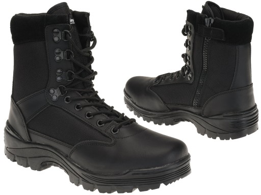 Mil-Tec BUTY Taktyczne z ZAMKIEM Ochrona YKK 44