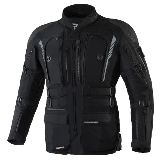 KURTKA TEKSTYLNA REBELHORN PATROL BLACK 3XL
