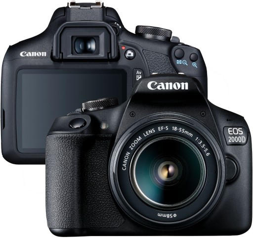 Canon EOS 2000D + объектив EF-S 18-55 IS II