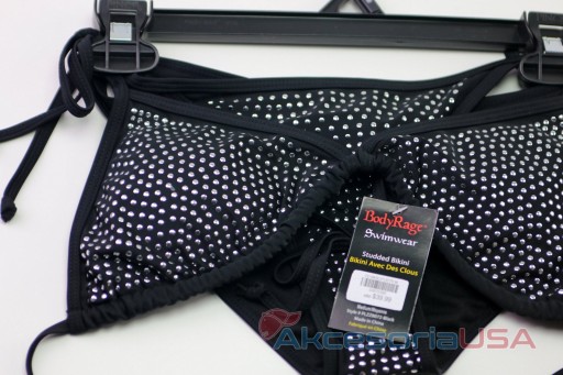 Женский молодежный купальник бикини Body Rage размер M Черный 40$