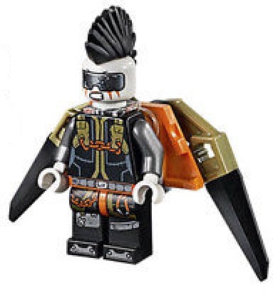 Фигурка LEGO @@@ РЕАКТИВНЫЙ ДЖЕК + @@@ ОРУЖИЕ с 70653