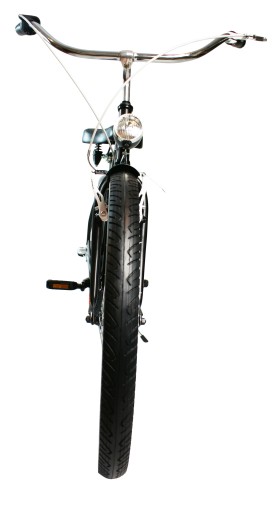 Rower miejski damski 26 cruiser damka PUMPKIN ROYALBI mat 3 biegi koszyk