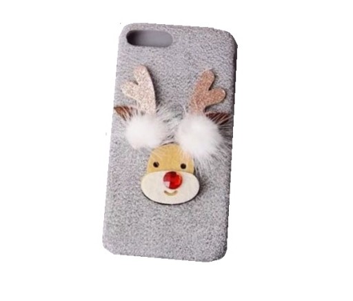 Корпус CHRISTMAS FUR CASE для iPhone XR