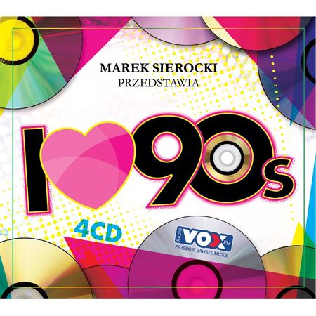 I LOVE 90's - M.SIEROCKI 4 CD - 1 WYDANIE UNIKAT