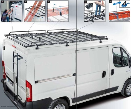 OPEL MOVANO L1H2 2021+> БАГАЖНИК ПЛАТФОРМА