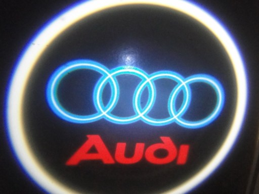 ŚWIATŁA LED POWITALNE LOGO BRABUS SUPER MOC 2x7W
