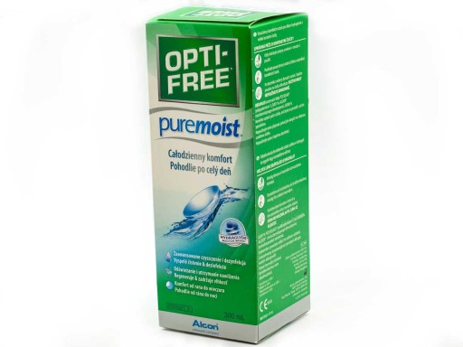 КОНТАКТНЫЕ ЛИНЗЫ OPTI-FREE PUREMOIST 3X300ML ЖИДКОСТЬ + БЕСПЛАТНЫЙ КОНТЕЙНЕР