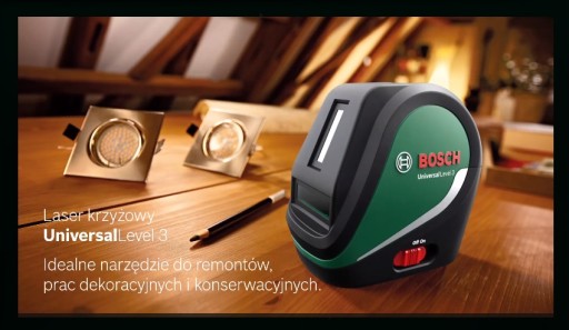 НАБОР BOSCH UNIVERSALLEVEL CROSS LASER 3