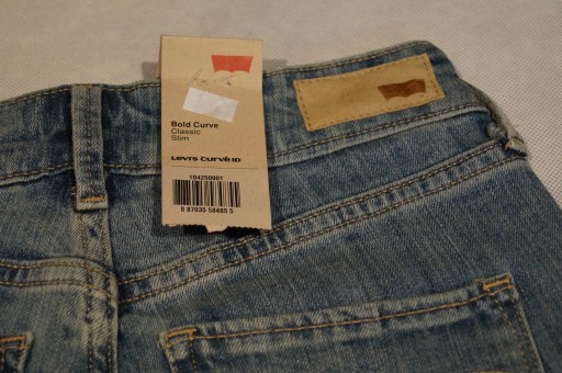 LEVI'S Spodnie Jeans Damskie NIEBIESKIE Roz 2 x 26