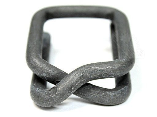 Zapinka druciana CB12 40mm MOCNE gr. 7,0mm 200szt. spinka metalowa taśm PE
