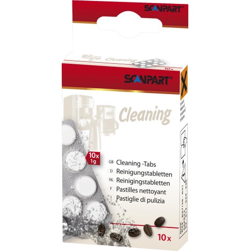 SCANPART ТАБЛЕТКИ ДЛЯ МАШИННОЙ ЧИСТКИ 10 шт.