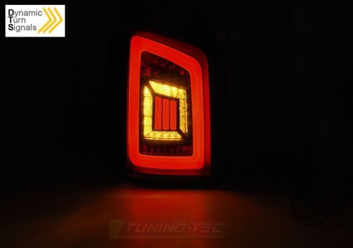 VW TRANSPORTER T5 03-15 LAMPY DIODOWE SMOKE LED BAR klapa do góry