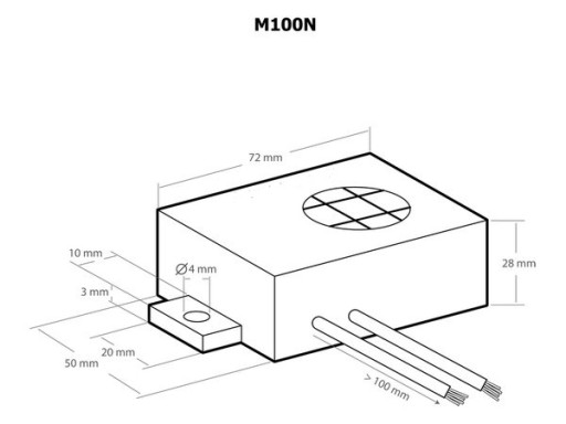 KEMO M100N автомобильный отпугиватель куницы ультразвуковой I 12В