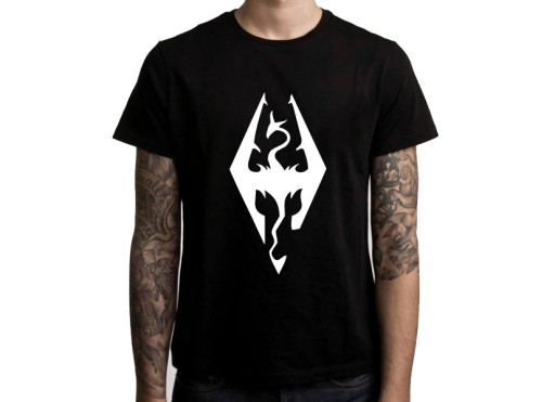 KOSZULKA T-SHIRT THE ELDER SCROLLS SKYRIM 24 WZ- L