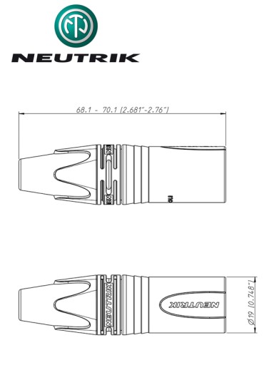 NEUTRIK NC3MXX РАЗЪЕМ ДЛЯ МИКРОФОНА XLR