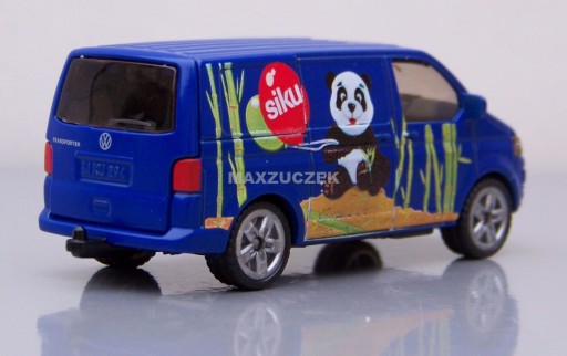 Siku 1338 VW Transporter Panda Niebieski