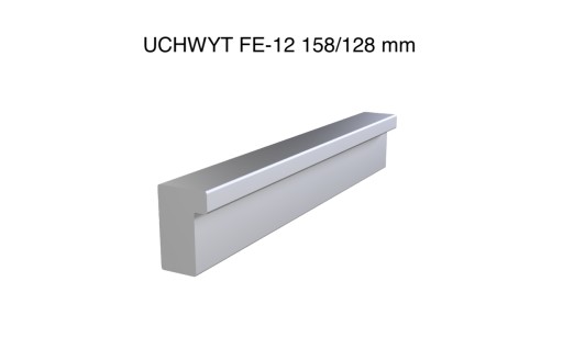 UCHWYT MEBLOWY DO MEBLI ALUMINIUM FE-12 158/128 mm