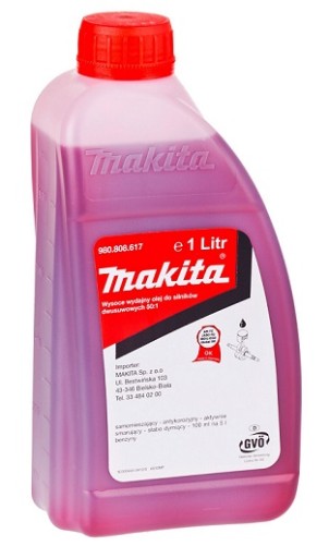 Масло MAKITA 2Т для топливной смеси бензопил 1л.