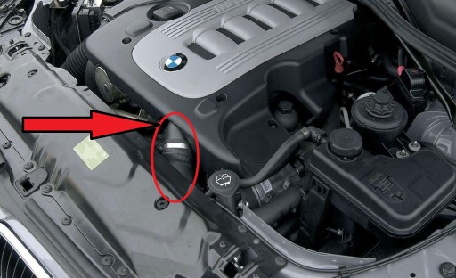 КАБЕЛЬ ШЛАНГА К КЛАПАНУ EGR BMW 5 E60 E61 530d