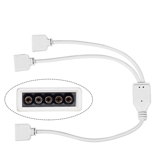 RGBW SPLITTER, разветвитель светодиодной ленты на 1/2, разъем